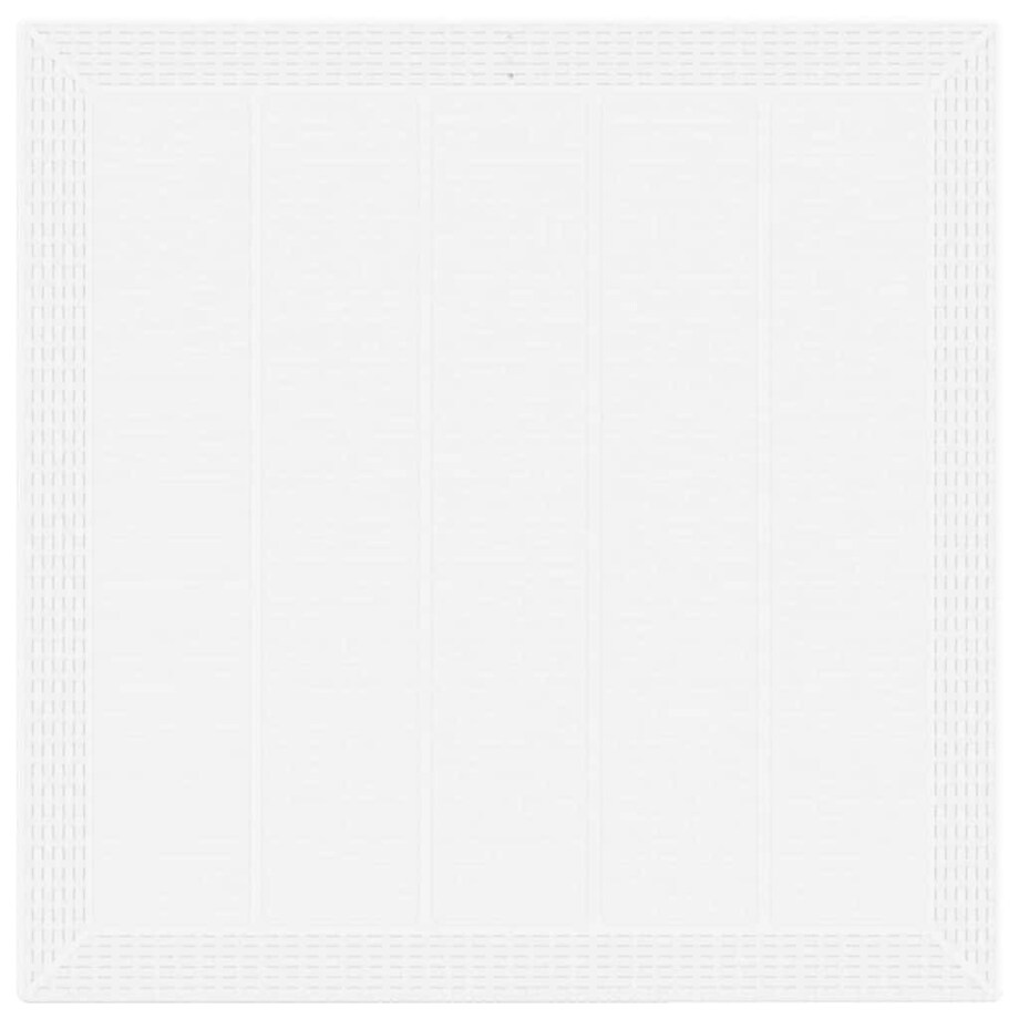 vidaXL Zestaw do jadalni w ogrodzie 5 pcs Biały Rattan Polt