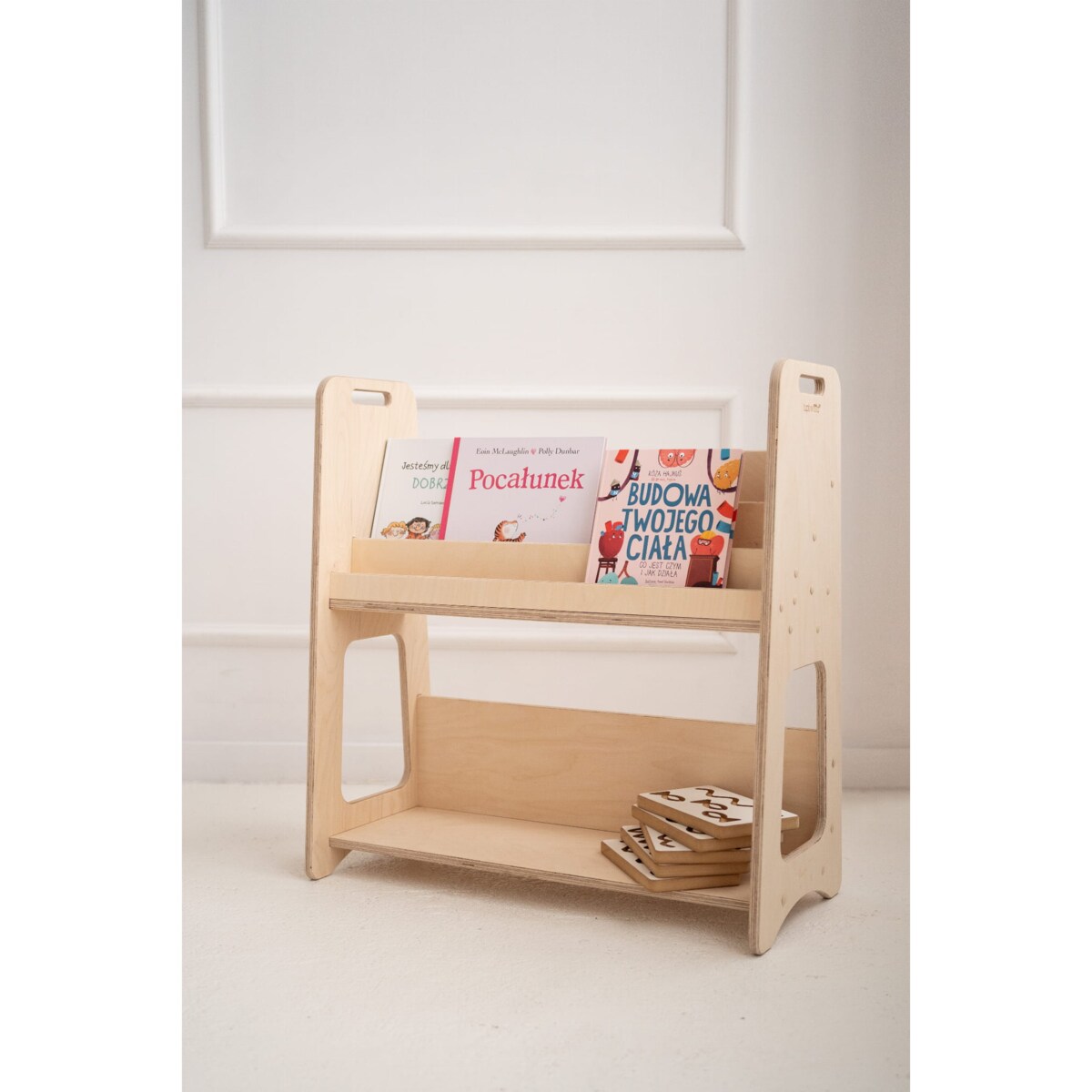 L - biblioteczka/regał montessori