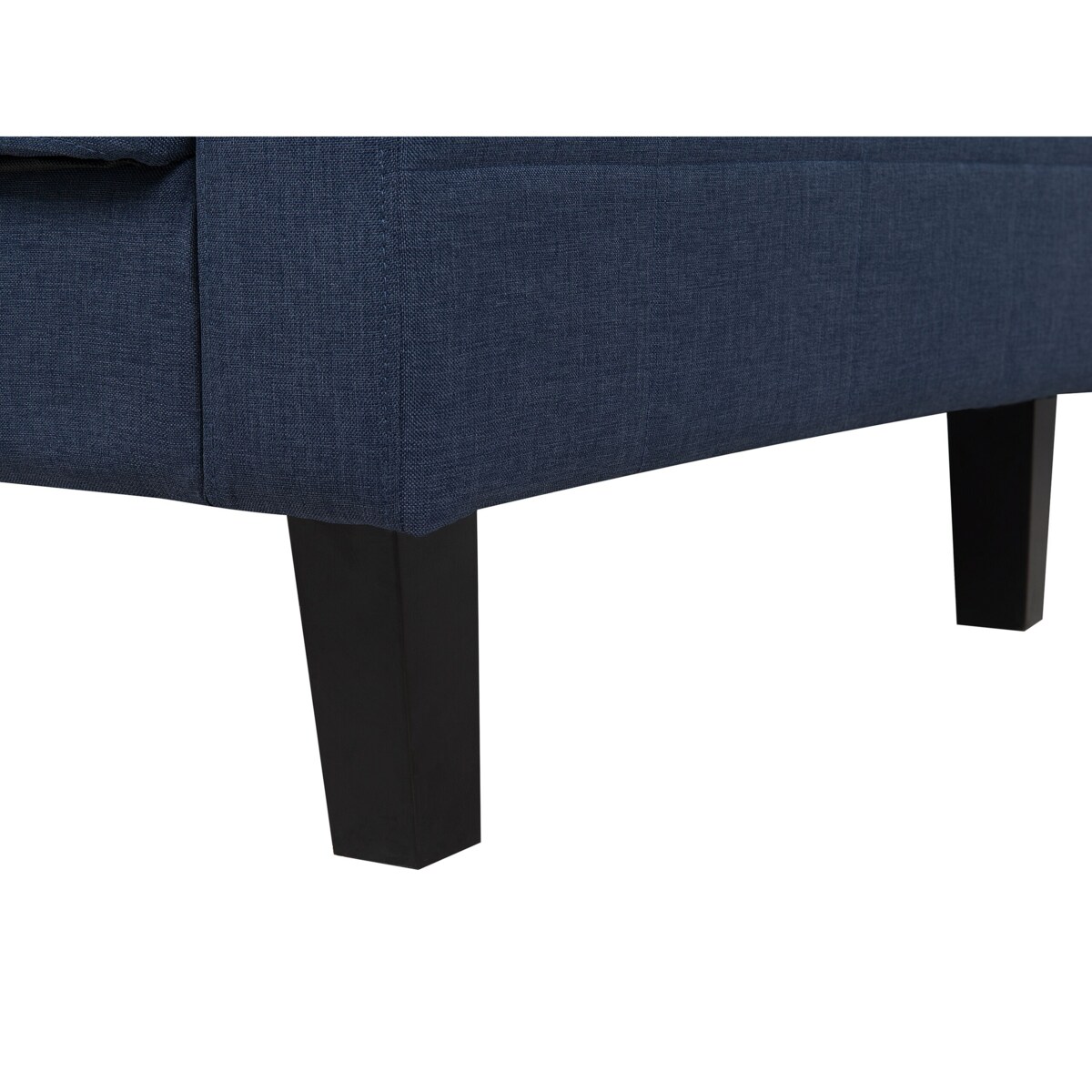 Sofa rozkładana ciemnoniebieska VEHKOO