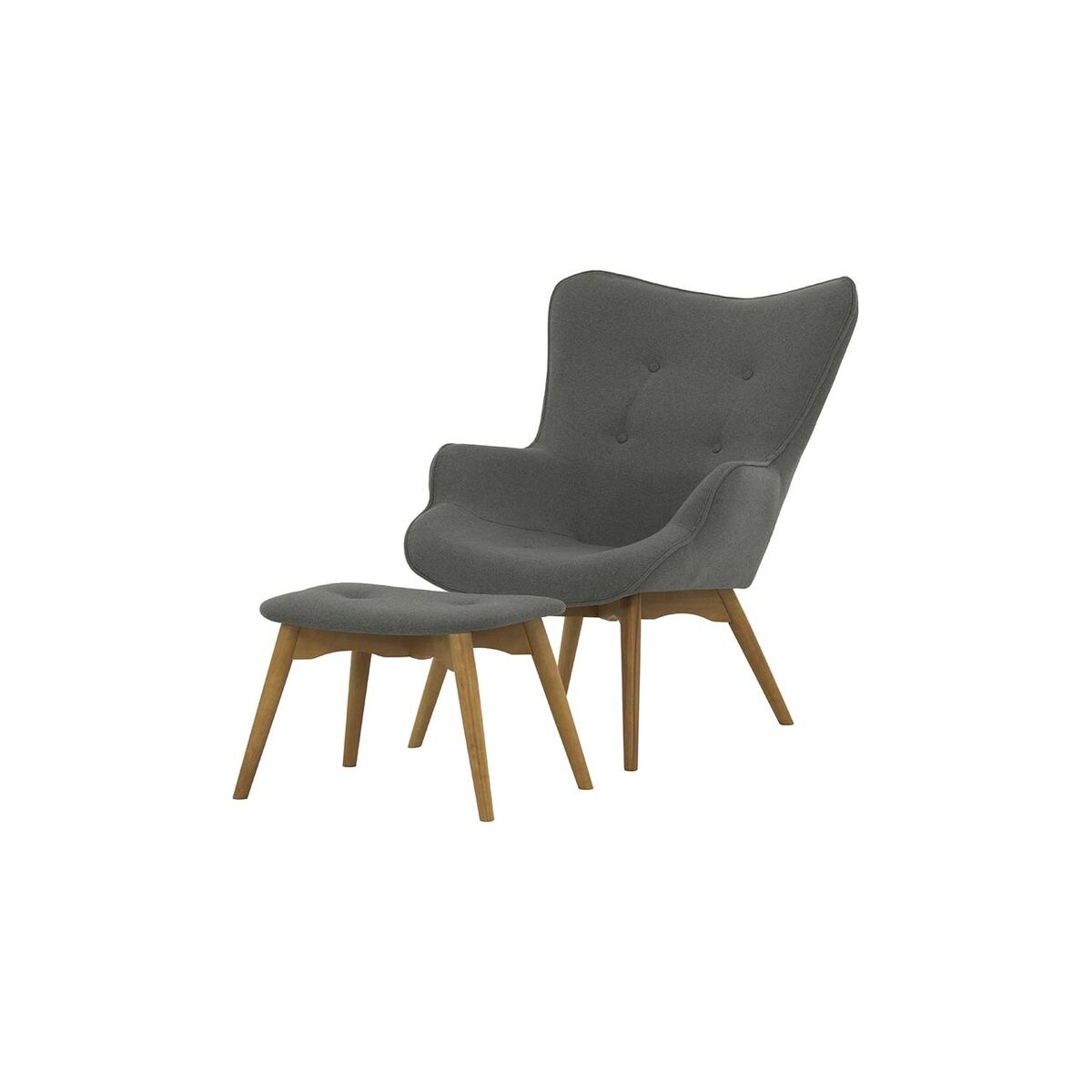 Fotel uszak z podnóżkiem Ducon-Ontario 96