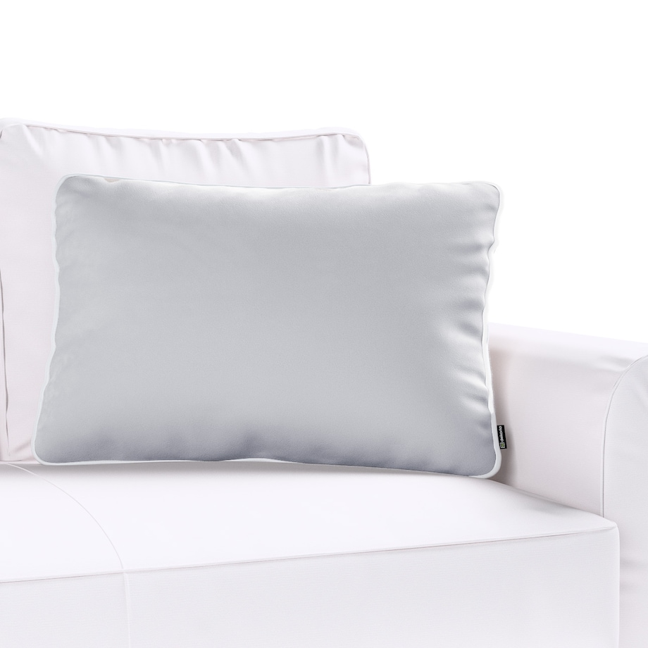 Poszewka Laura na poduszkę prostokątna 60 x 40 cm 60x40 srebrzysty szary