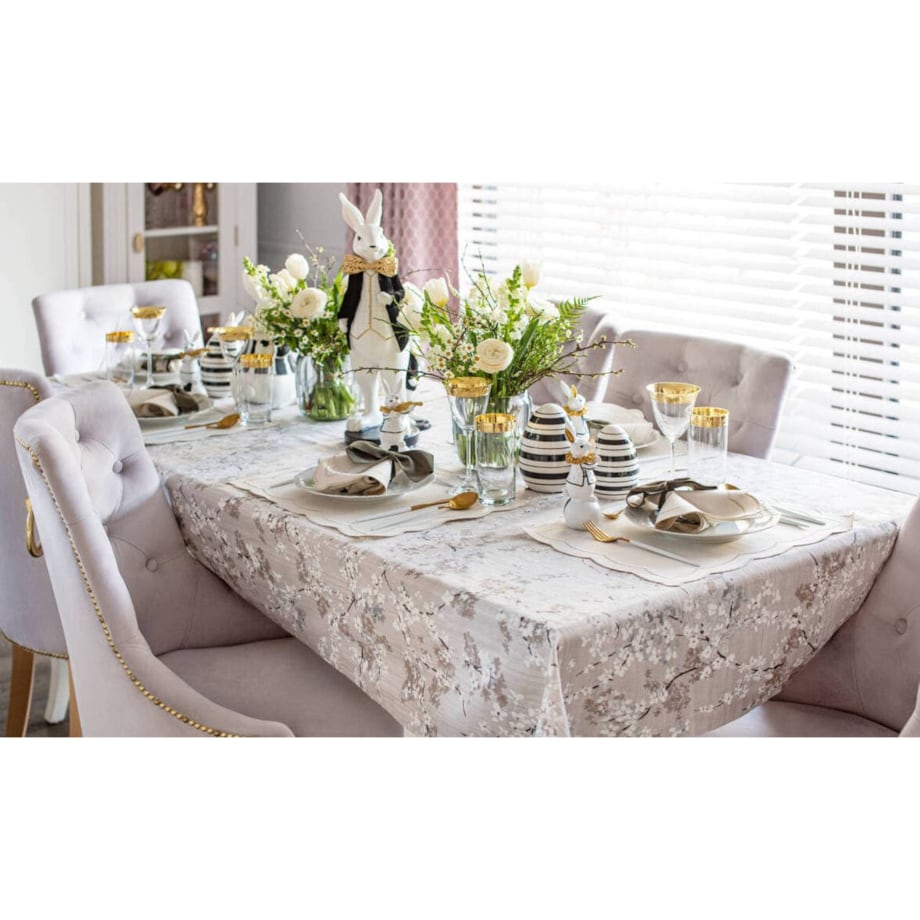 Dwustronne podkładki z motywem gałązek Twigs & Mirha – komplet 6 szt.