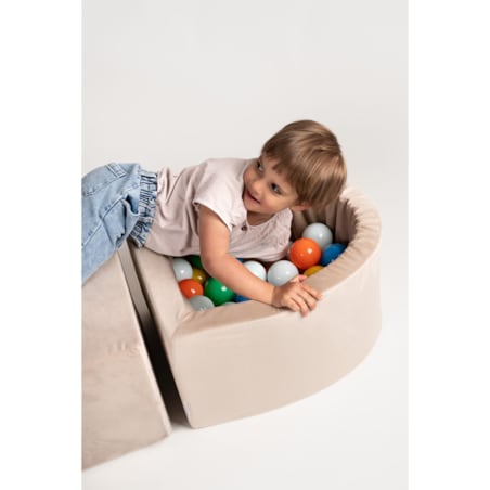 KOLOROWE piłki do suchego basenu - 80 sztuk