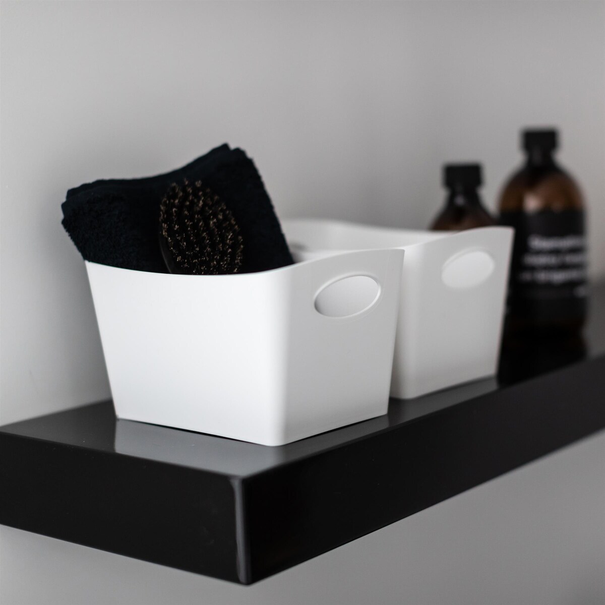Miska łazienkowa BOXXX, pojemnik, rozmiar S, KOZIOL, kolor biały, wersja recycled white
