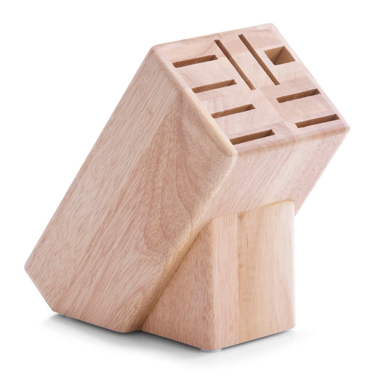 Drewniany stojak na noże, blok do noży - 25x22x13cm, ZELLER