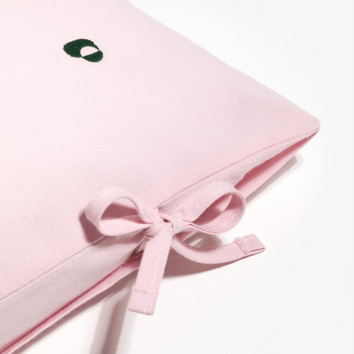 Poszewka bawełniana 40x40 jasnorózowa