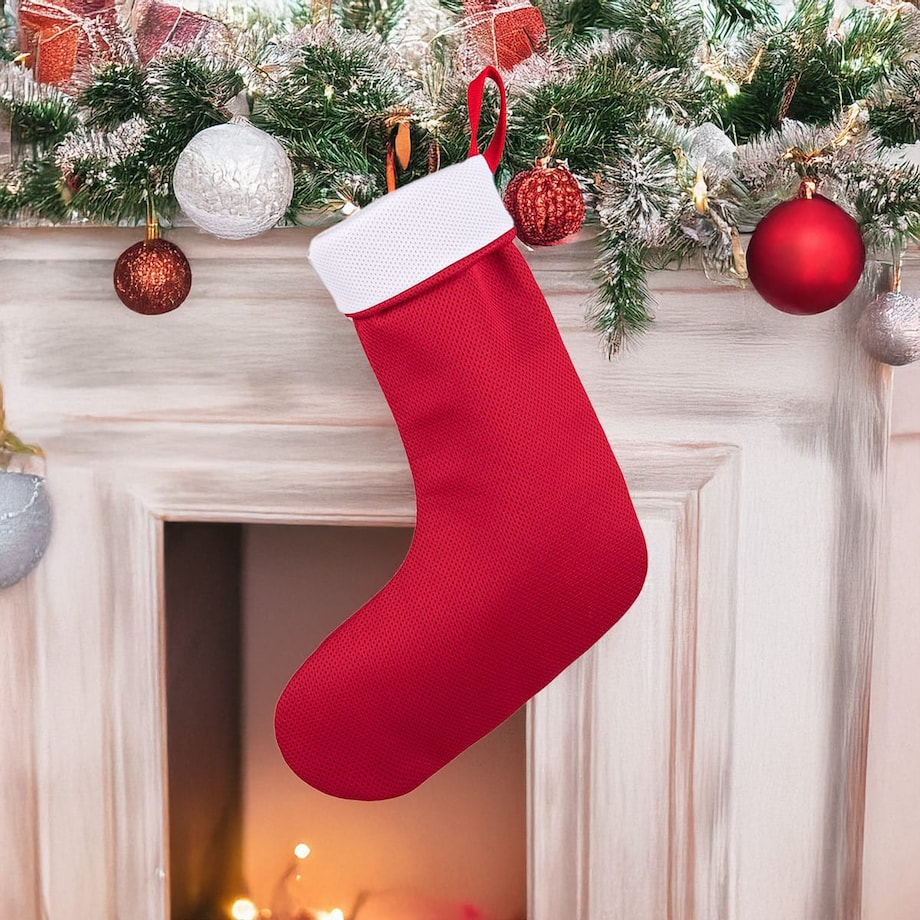 Ozdoba świąteczna, but, skarpeta świętego Mikołaja, opakowanie prezentu