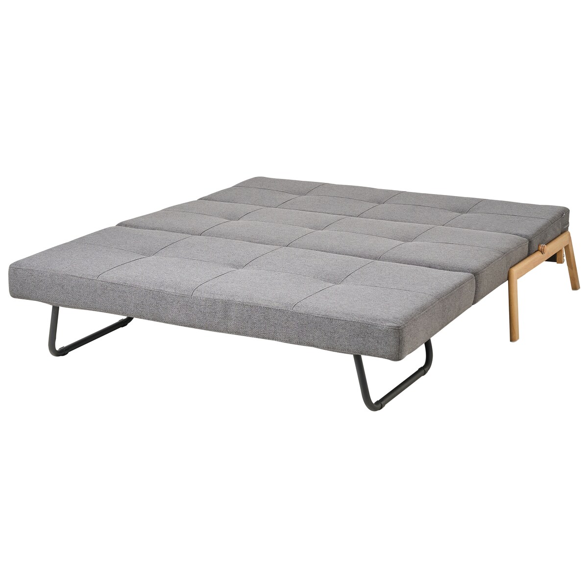 Sofa rozkładana dla 2 osób EDLAND Ciemnoszary