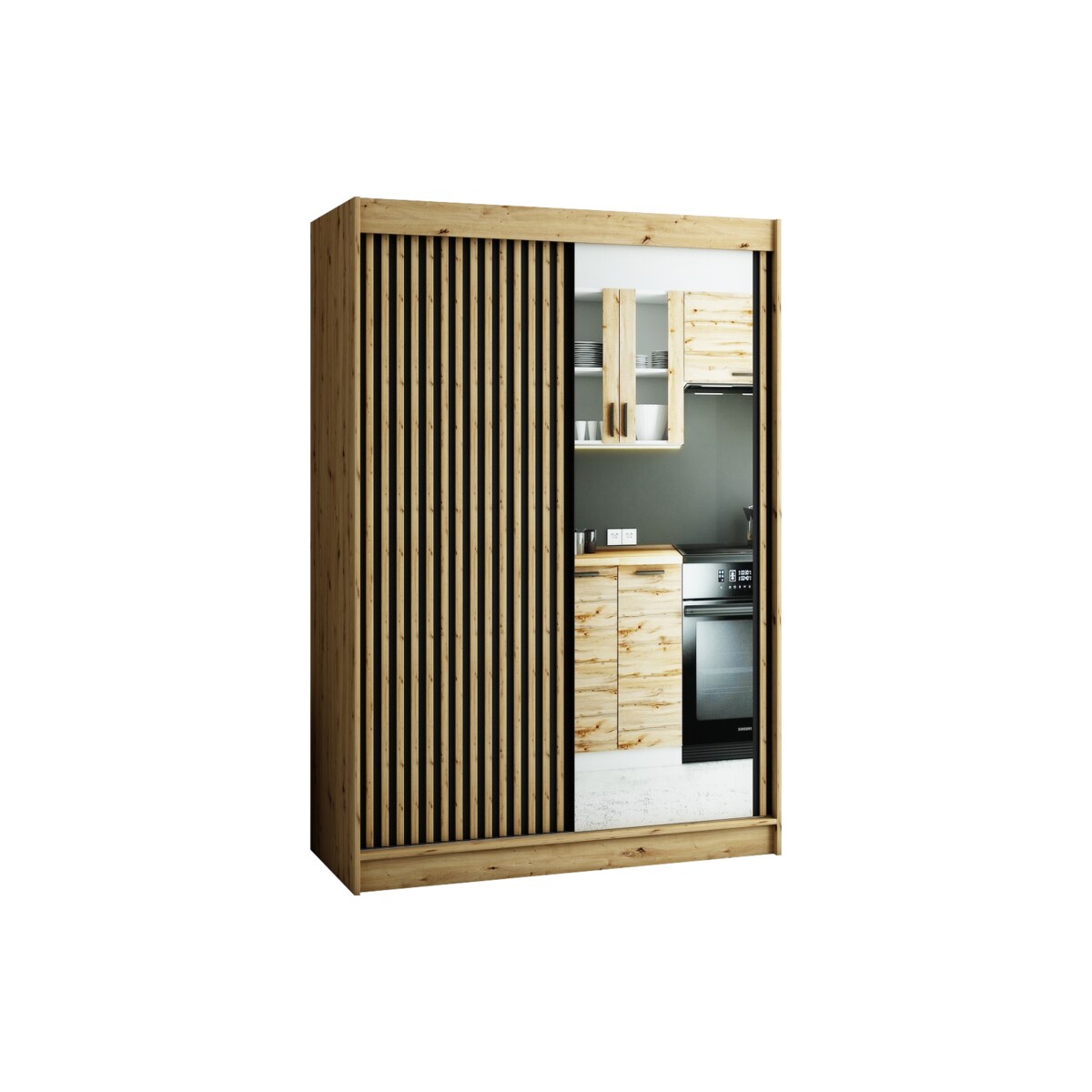 Szafa przesuwna Garderoba LAMELO 2 150 artisan