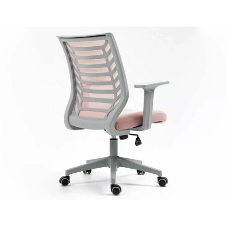 Fotel biurowy Q-320 różowy