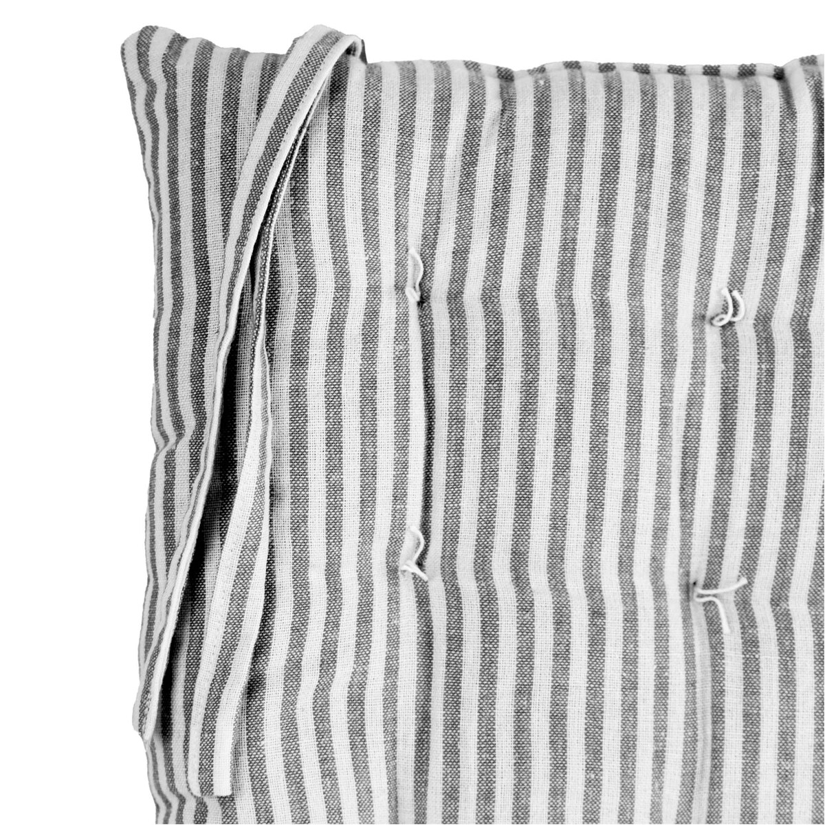 Poduszka Na Krzesło Ogrodowe Do Domu Na Taras 40X40 Cm Czarne