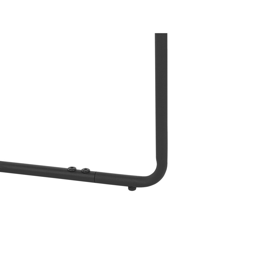 Stolik kawowy mały imitacja betonu z czarnym MELODY