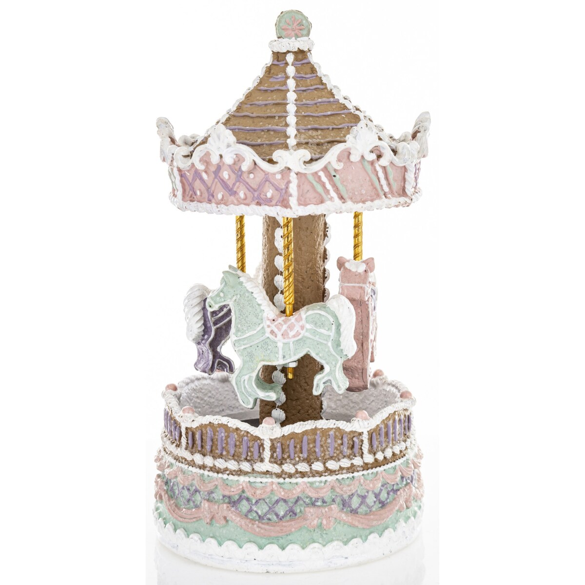 Piernikowa karuzela z pozytywką 15x12,5x9,5 cm TIOVIO