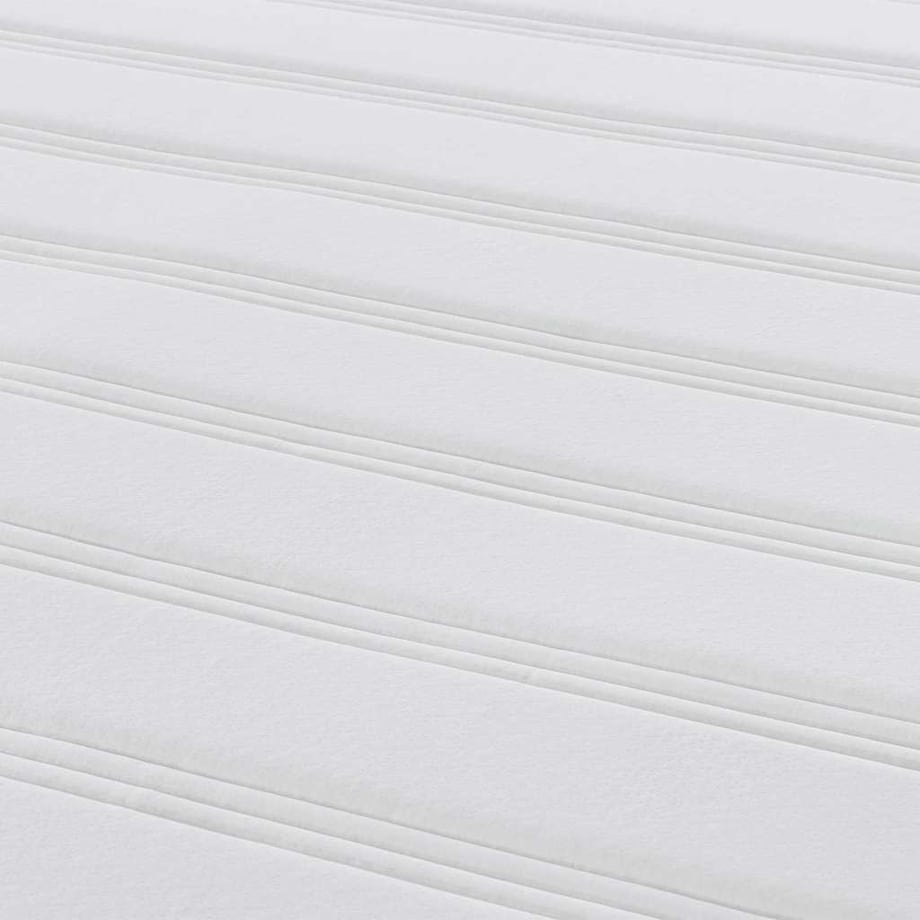 vidaXL Materac do łóżka z materacem Jasnoszary 120 x 200 cm tkanina