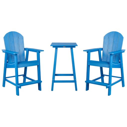 Zestaw mebli balkonowych ADIRONDACK Niebieski