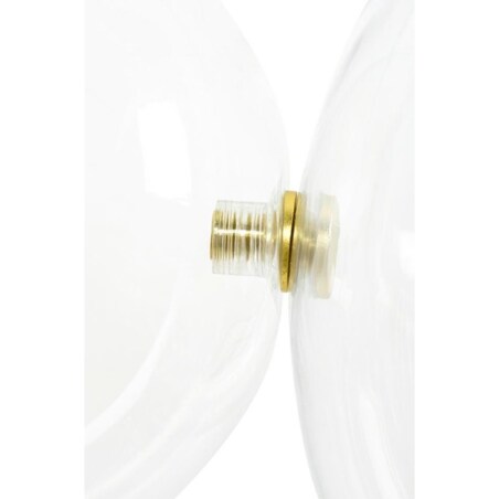 Wisząca lampa ledowa Capri 42W 3000K balls przezroczysta złota