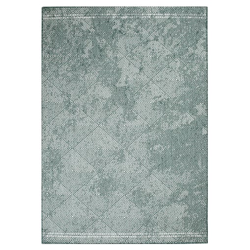 Funkcjonalny dywan na zewnątrz i do wnętrz, dwustronny DUO 58450 Zielony 80x150