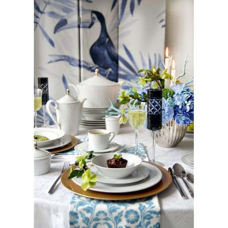 Zestaw talerzy dla 6 osób 18 el. Jenny Pearls G856