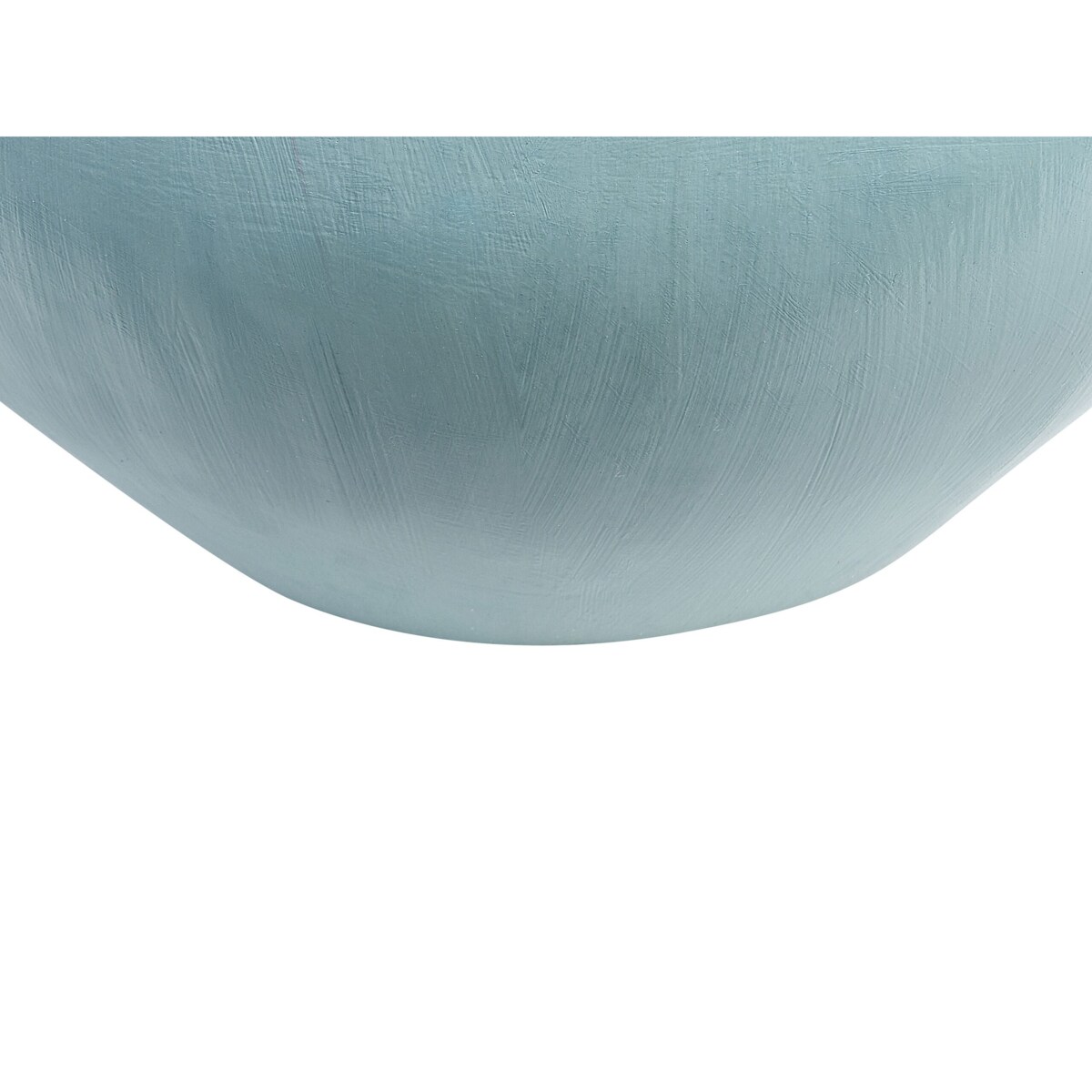 Wazon dekoracyjny z terakoty 43 cm niebieski SILAU