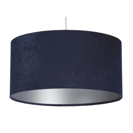 Lampa wisząca HOME 30 granatowa/srebrna