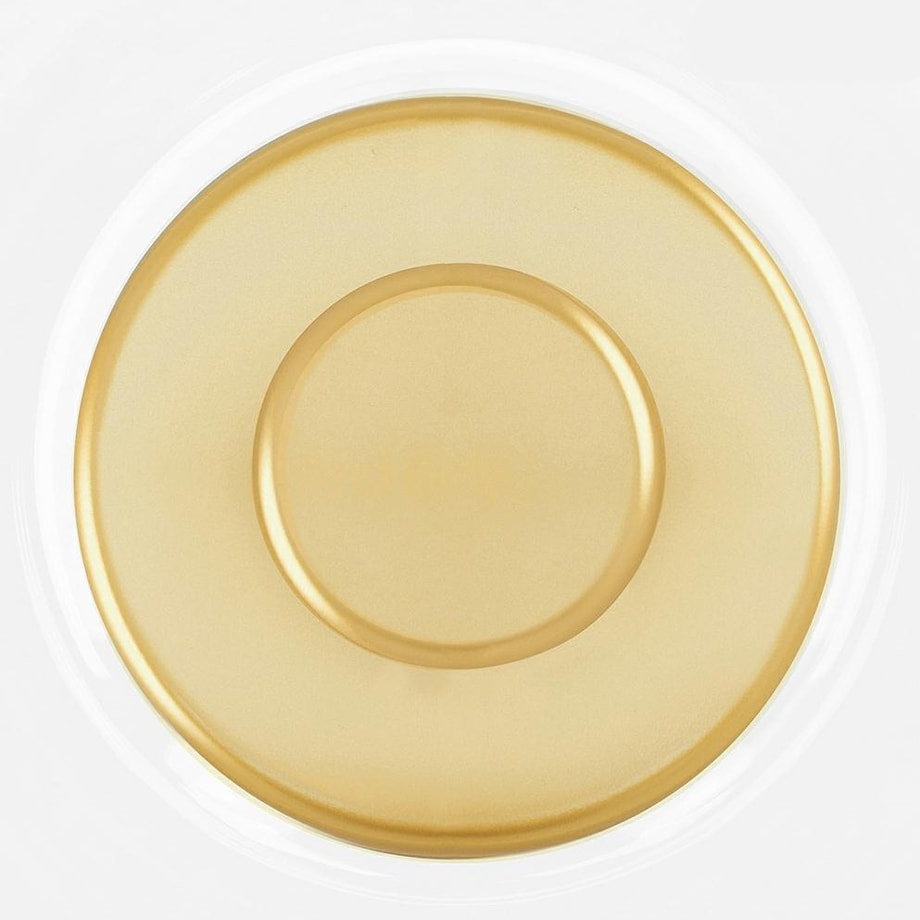 Szklany kinkiet Eden Wall lampa ścienna LED 6,4W 3000K złota