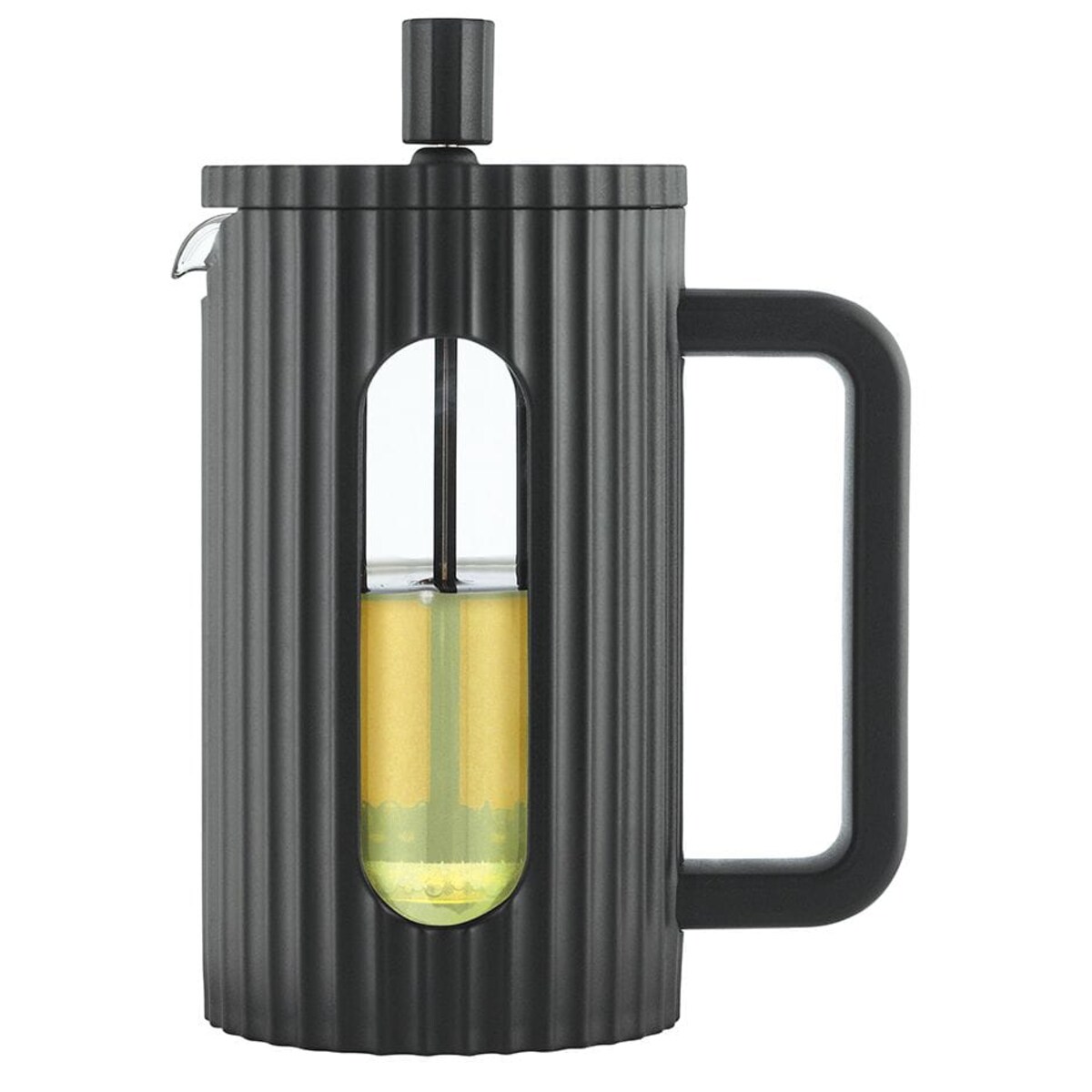 Zaparzacz do herbaty kawy szklany French Press 600 ml czarny KLAUSBERG
