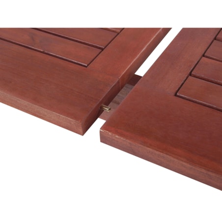 Stół ogrodowy rozkładany drewno akacjowe 160/220 x 90 cm TOSCANA