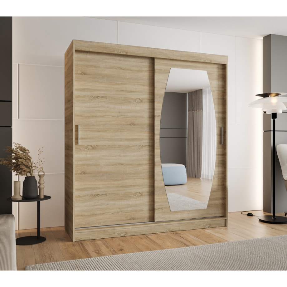 Szafa przesuwna ROSSA 180 sonoma