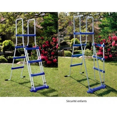 Basen ogrodowy stalowy Fidji aqua 350x120 cm GRE