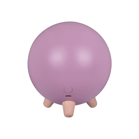 Lampka nocna dla dzieci z chomikiem - fioletowa