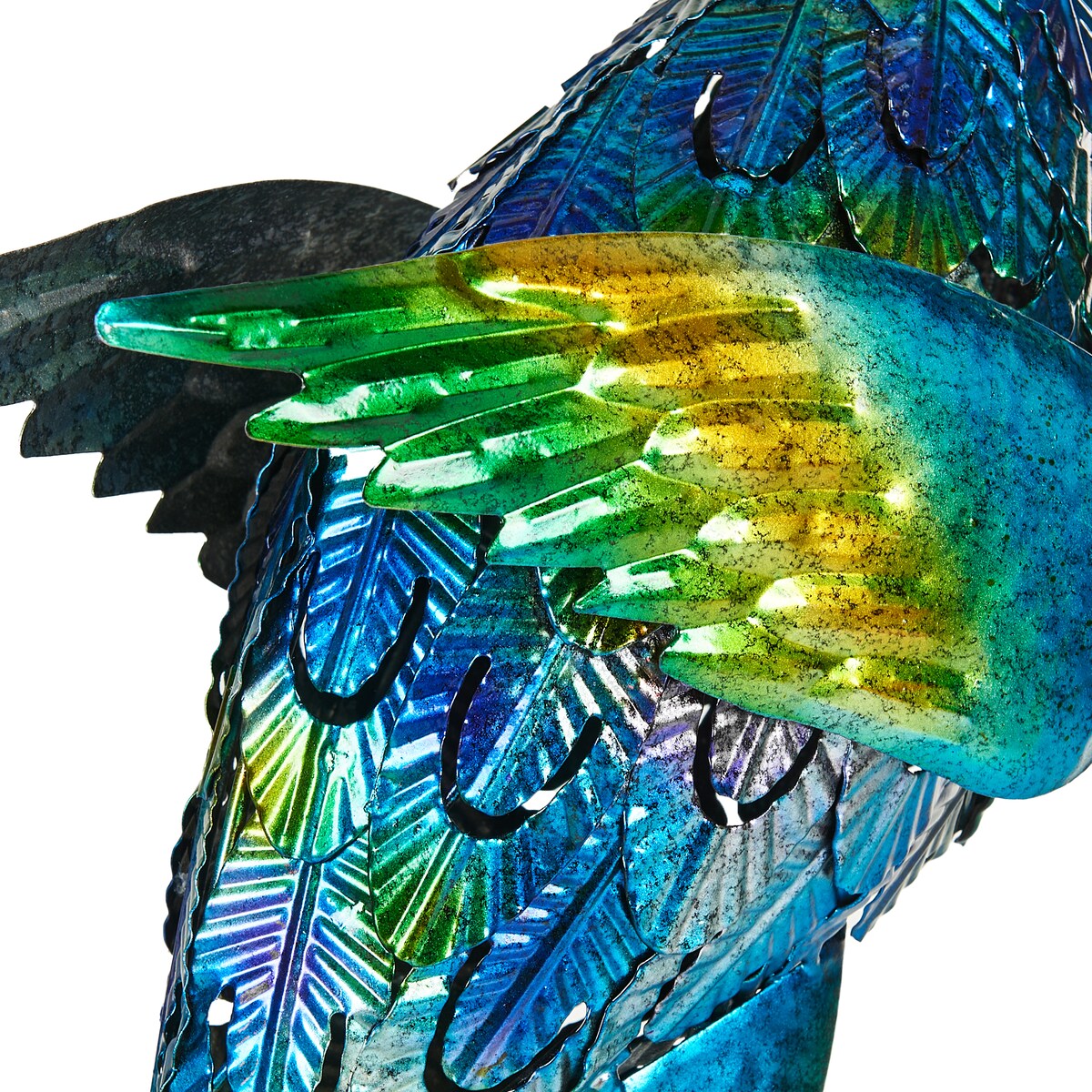 Rzeźba ogrodowa PEACOCK Niebieski