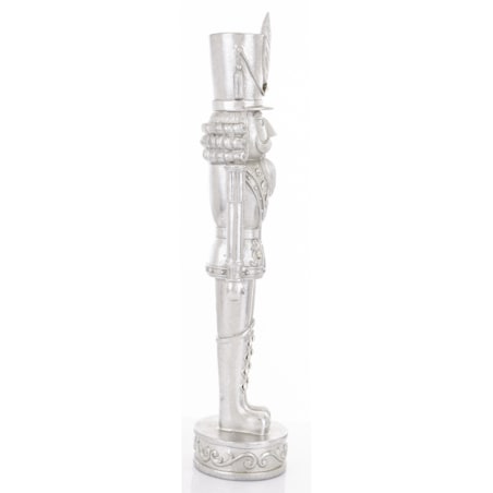 Figurka - Dziadek do orzechów 43x9,5x9 cm SILVER