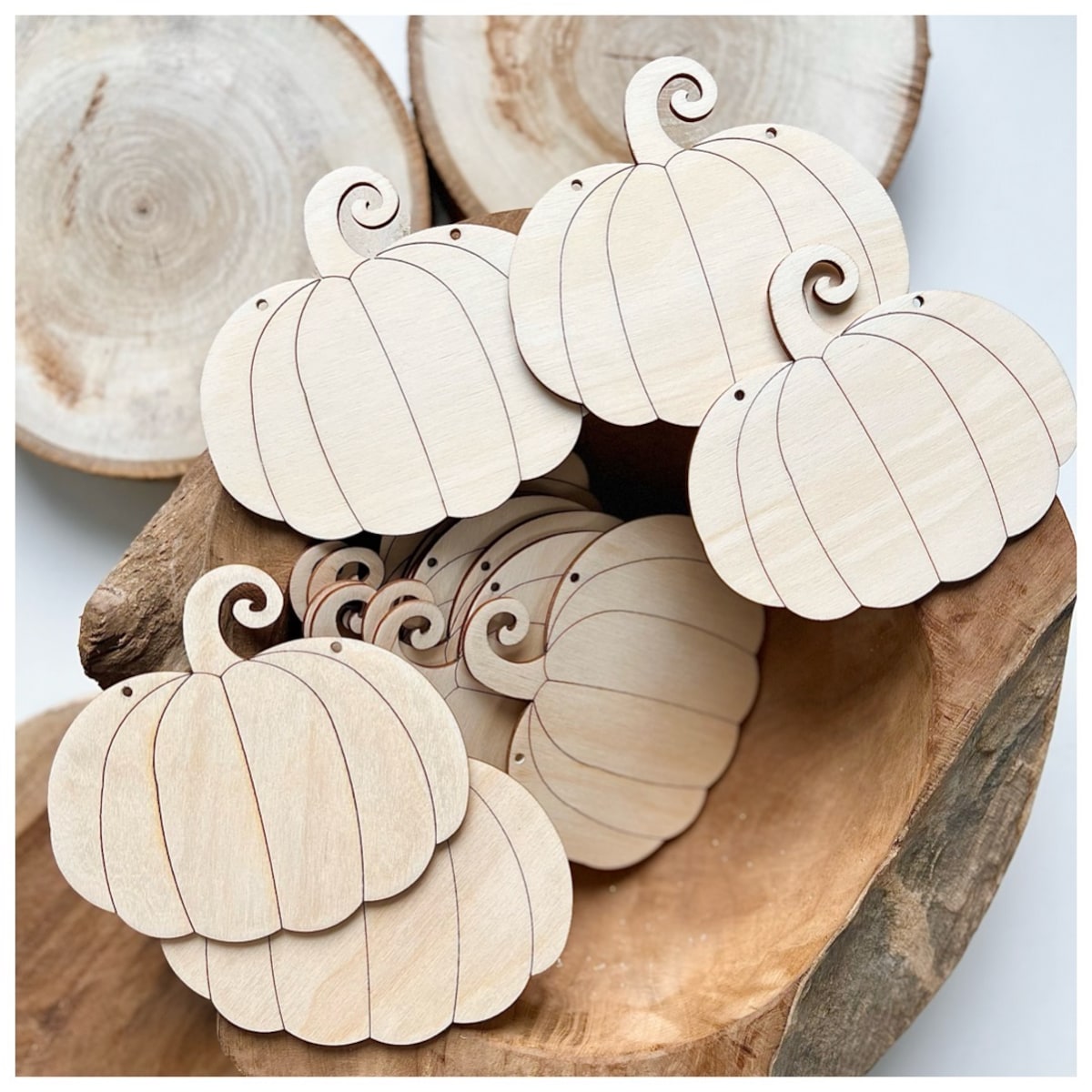 Zawieszki dyniowe girlanda