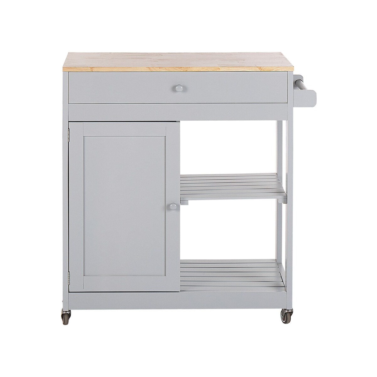 Wózek kuchenny z szufladą szary TRAPANI