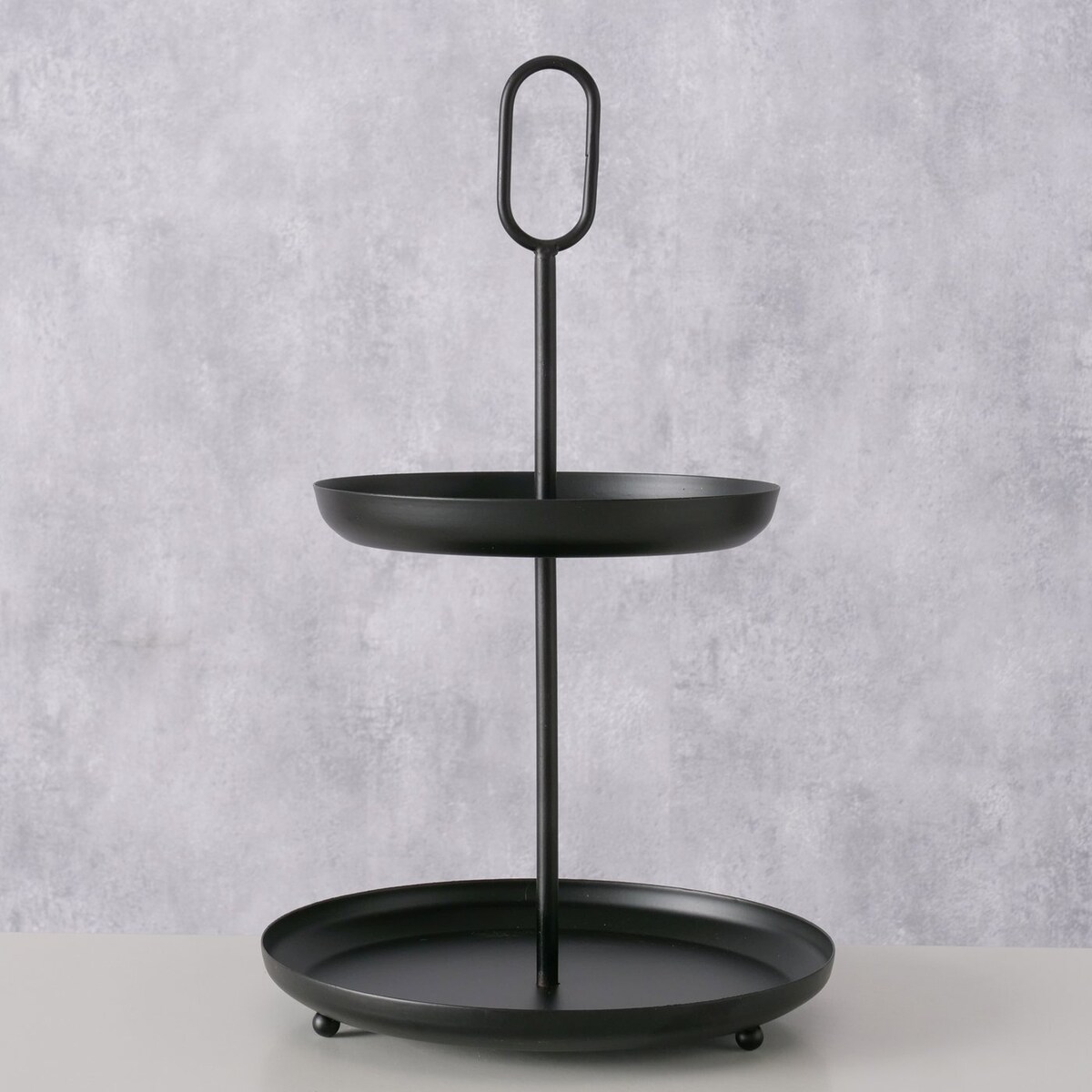 Patera na ciasto GOGO, metalowa, wys. 34 cm