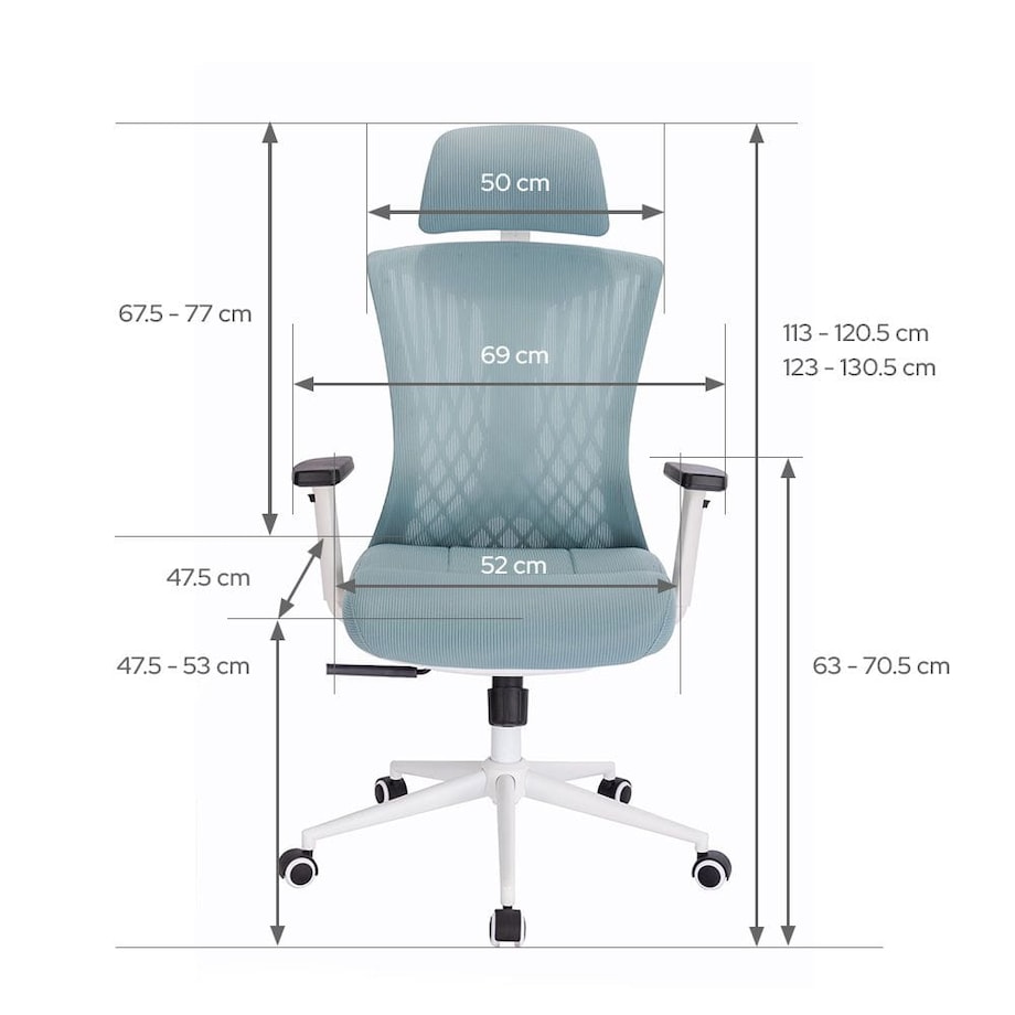 FOTEL BIUROWY ERGONOMICZNY AVERY PATYNOWY