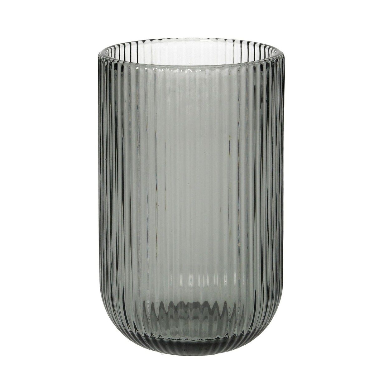 Szklanki do wody RIGANO, ryflowane szkło, 320 ml