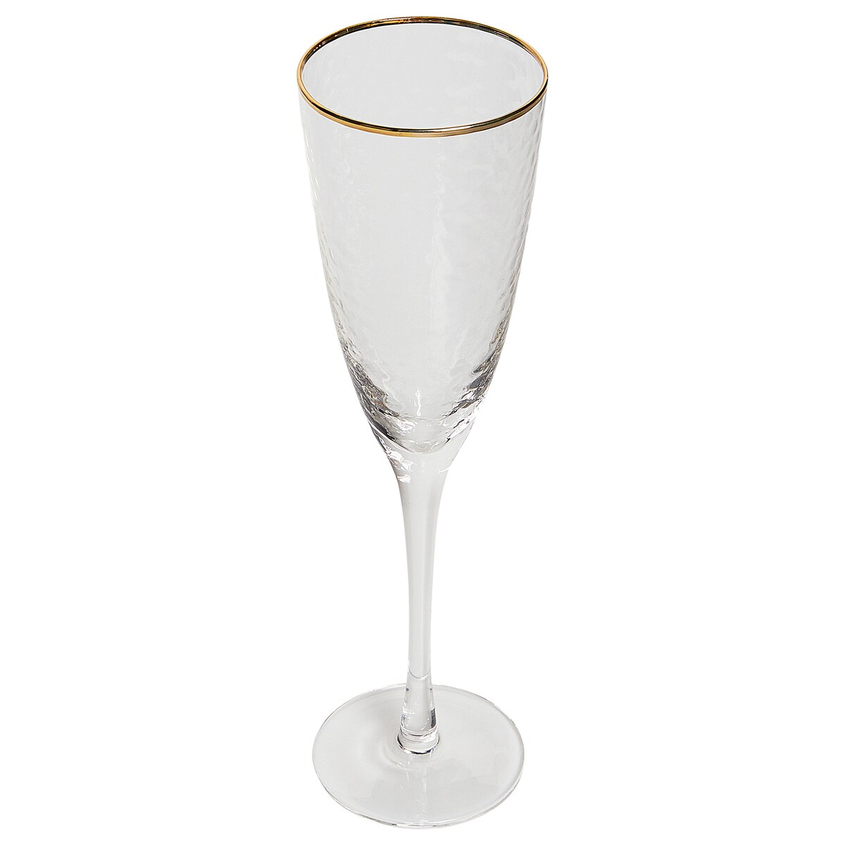 Zestaw 4 kieliszków do szampana flet TOPAZ 250 ml Przezroczysty