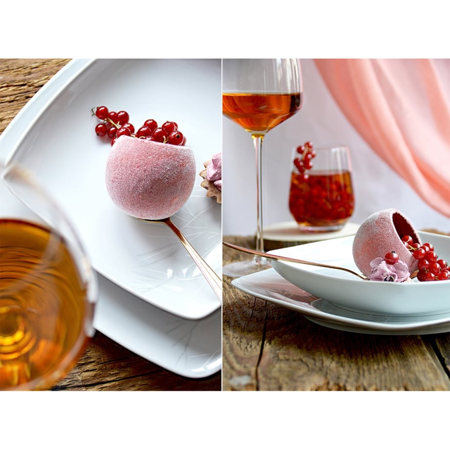 Serwis obiadowy dla 12 osób 44 el. Akcent Frozen G727