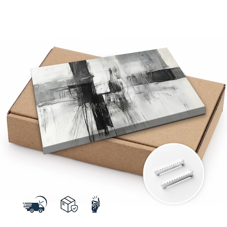 Obraz Ścienny Do Salonu Sypialni Abstrakcja Szkice Nowoczesny Styl 70x50cm