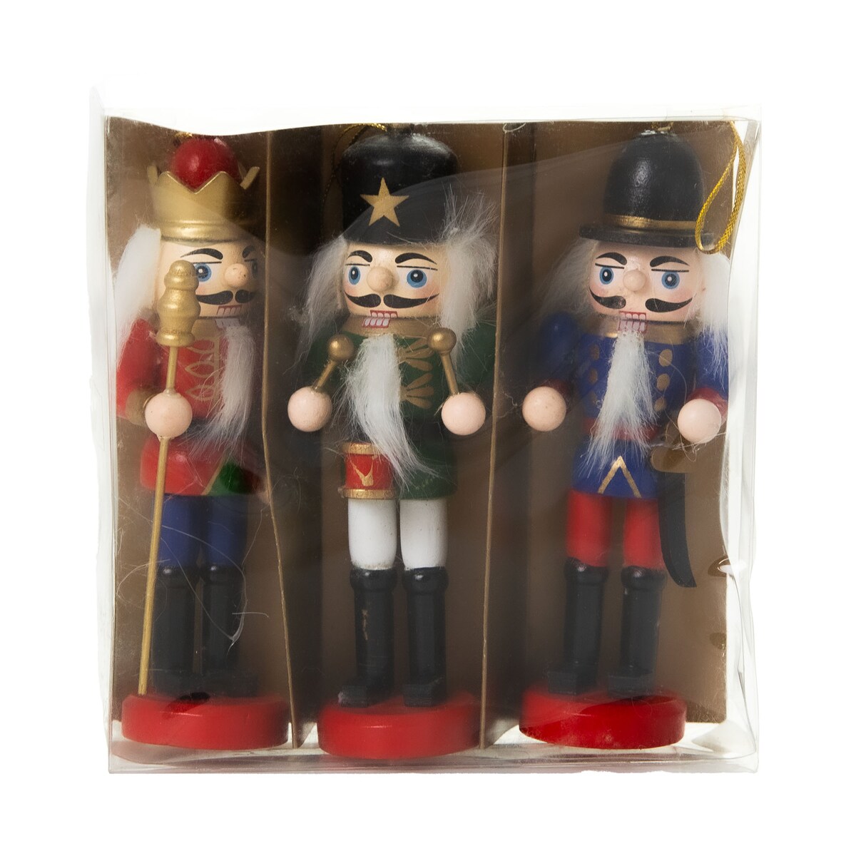 Zawieszka Bombka Zestaw Dziadek Do Orzechów 12,5 Cm Boże Narodzenie