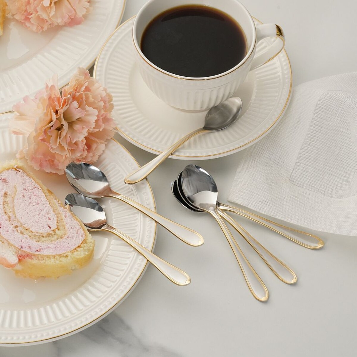 VILLA ITALIA Zestaw sztućców na 12 osób 72 elementy ACAPULCO