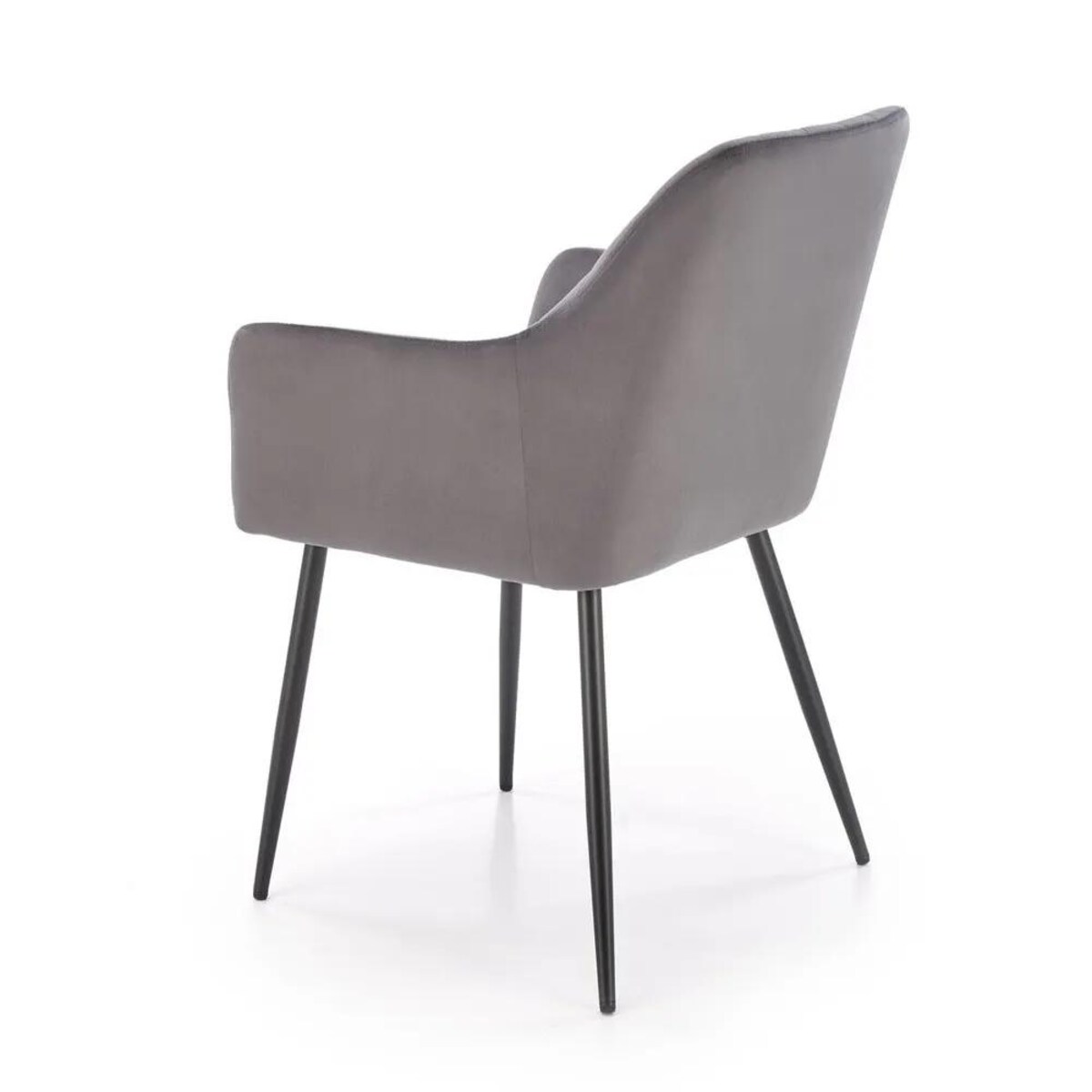 Krzesło tapicerowane K558 VELVET szare