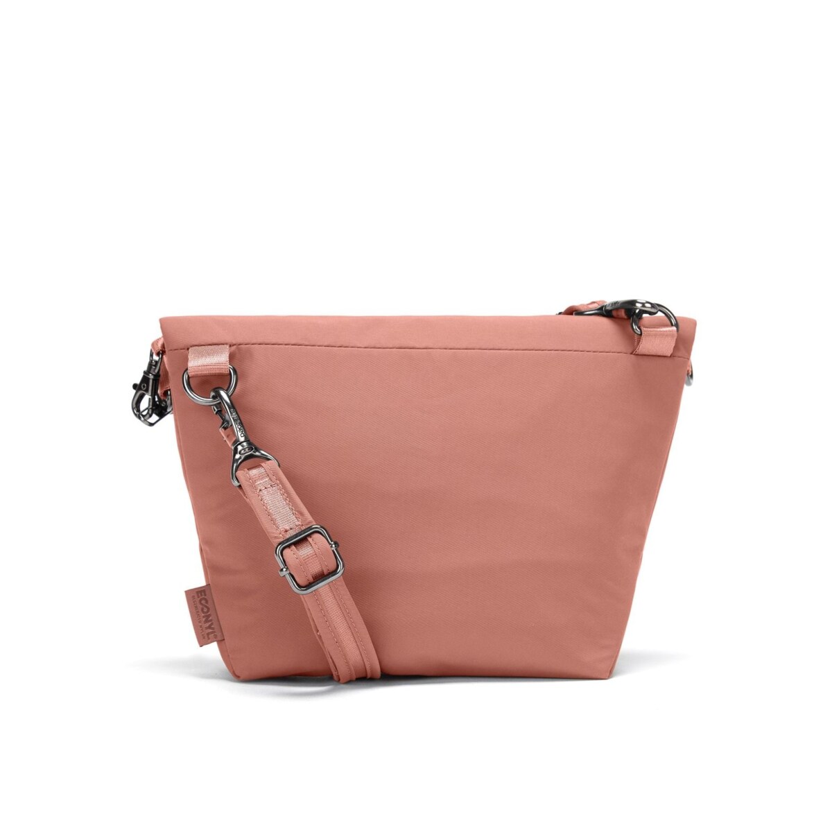 Składana torebka damska antykradzieżowa Pacsafe Citysafe CX Econyl® - różowy