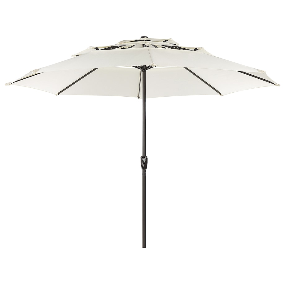 Parasol ogrodowy 285 cm BIBIONE Jasnobeżowy