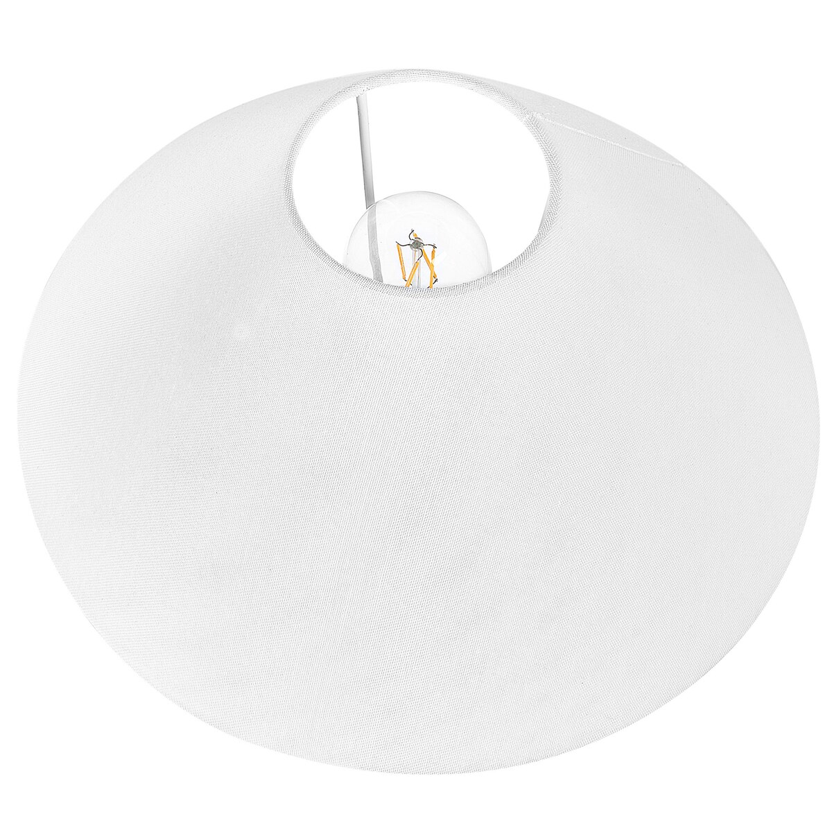 Lampa stołowa LUCHETTI Ceramika Biały/ niebieski