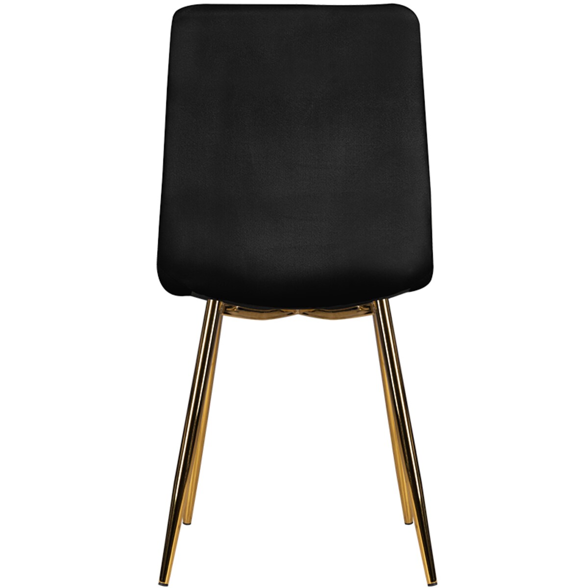 Krzesło tapicerowane czarne welurowe pikowane złote nogi glamour