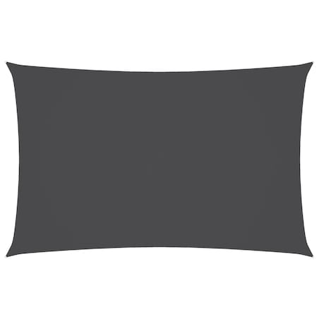 vidaXL Prostokątny żagiel ogrodowy, tkanina Oxford, 2,5x5 m, antracyt