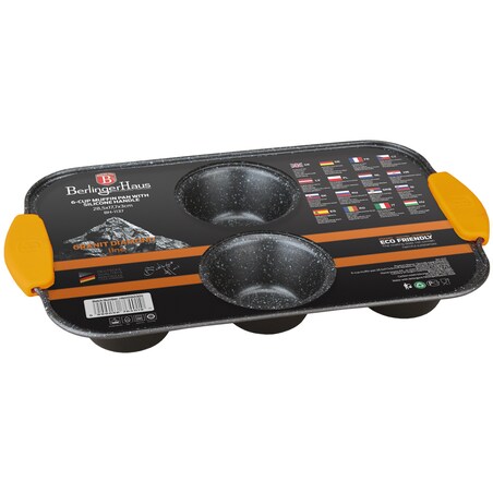 Forma do pieczenia muffinów babeczek x6 BERLINGER HAUS Granit Diamond