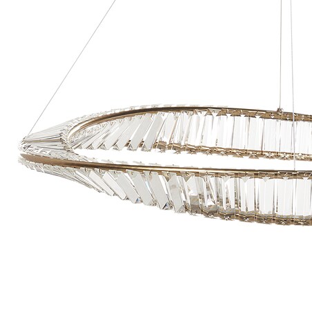 Żyrandol LED ROSENDE Metal Złoty